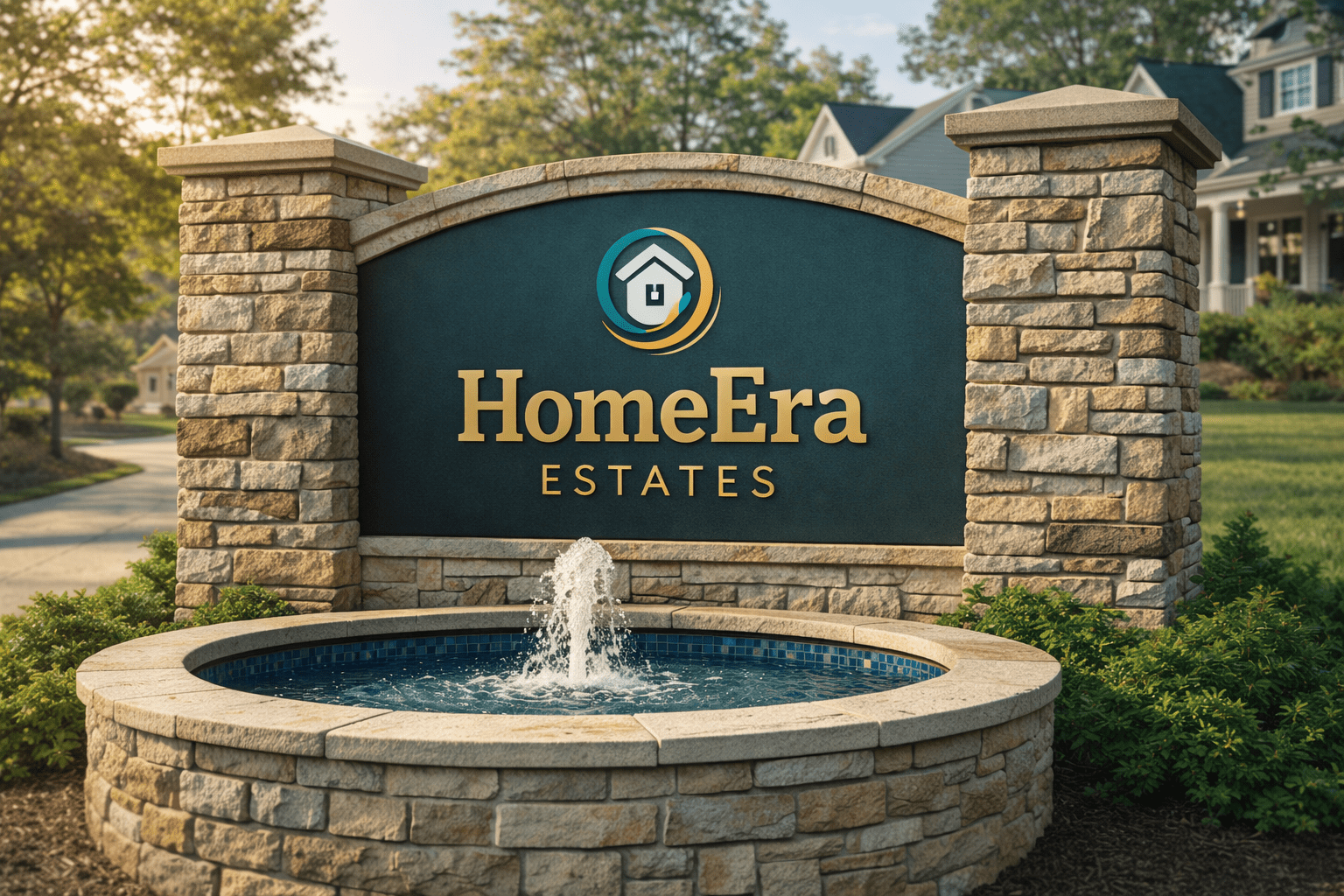 HomeEra™ Monument / Estate Sign